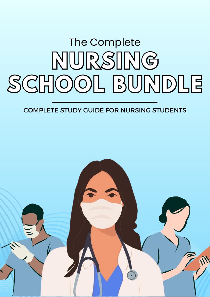 All-in-One Nursing School Bundle
